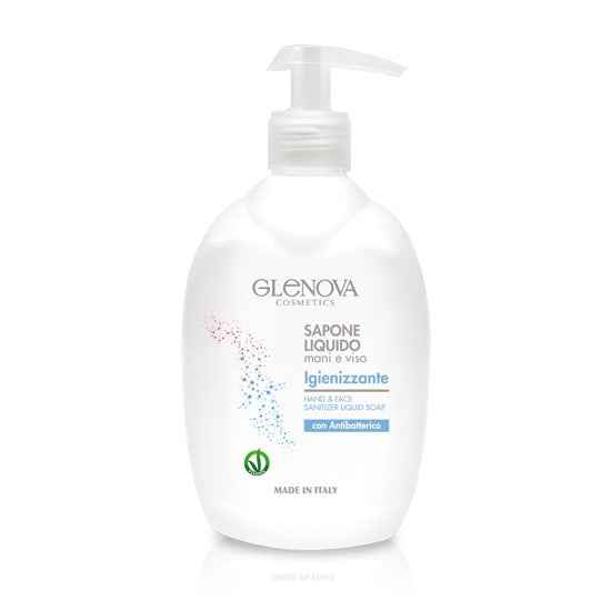 Glenova Sapone Liquido Mani/Viso Antibatterico 500 ml