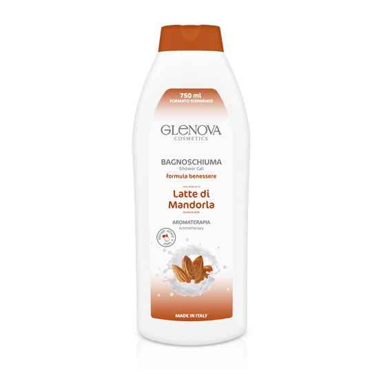 Glenova Bagnoschiuma Latte di Mandorla 750 ml