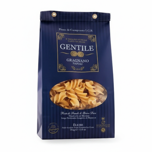 Pasta Gentile Eliche - Gragnano IGP - sfondo bianco