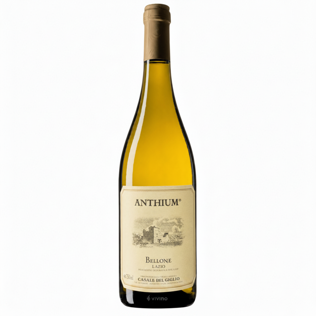 Anthium Bellone Lazio IGT – Casale del Giglio 75 cl, sfondo bianco