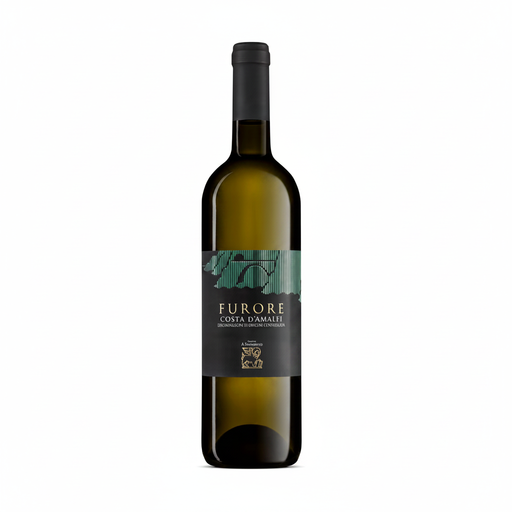 Furore Costa d'Amalfi DOC Bianco - Cantine A. Sammarco - sfondo bianco