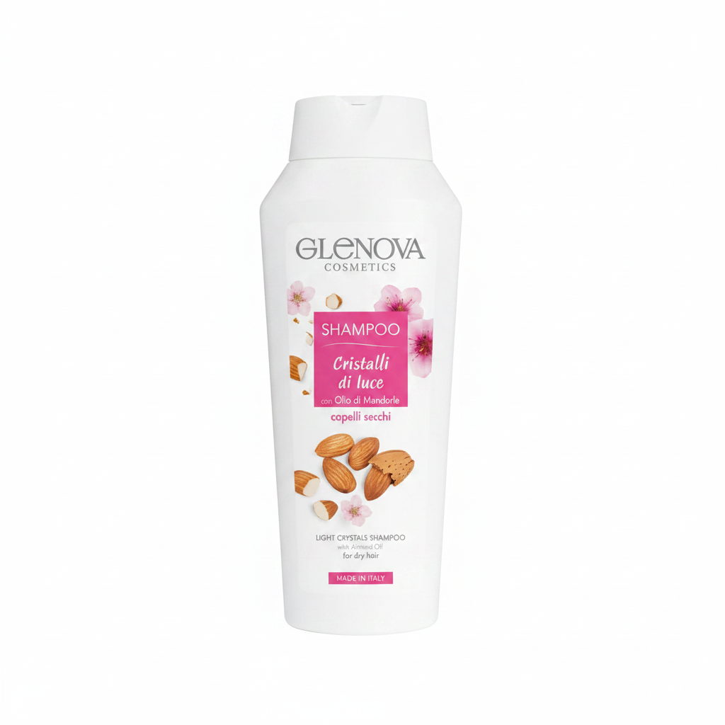 Glenova Shampoo Cristalli di Luce Olio di Mandorla 300 ml